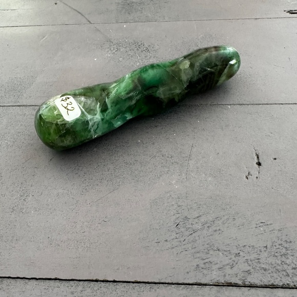 Fluoride Chrystal  Green Small  Wand New - Picture 4 of 4